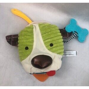 Skip hop dog infant soft book / Teether puppet